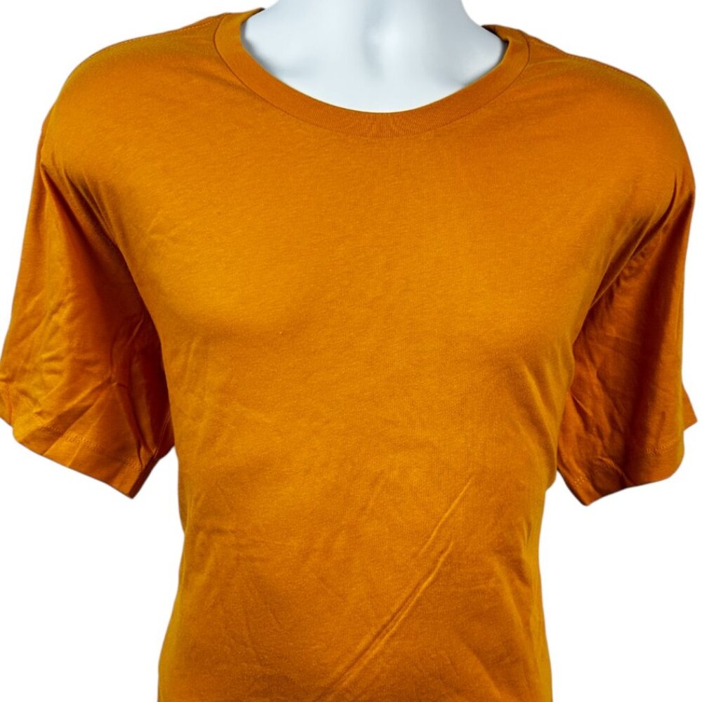 Men’s Alternative Apparel Classic Crewneck Go-To Tee Shirt (Stay Gold)